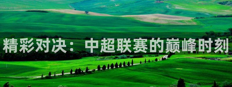  精彩对决：中超联赛的巅峰时刻